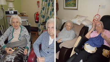 Sing-along fun at Dudley care home
